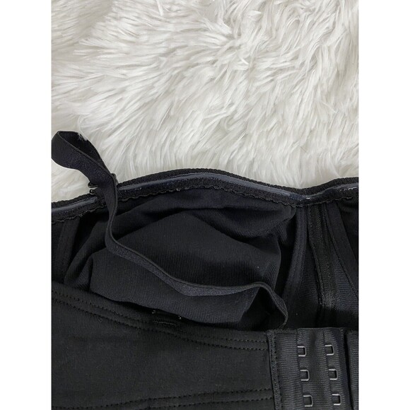 Enamor Perfect Shaping Bra 38B Black Wireless Strapless High Coverage Non Padded - Picture 9 of 11